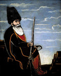 Niko Pirosmani Hunter with a Gun and Trap 1907 Fine Art Print