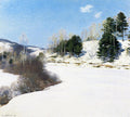 Willard Metcalf Hush of Winter 1911 Fine Art Print