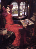 John William Waterhouse I am Half Sick of Shadows, said the Lady of Shalott 1915 Fine Art Print