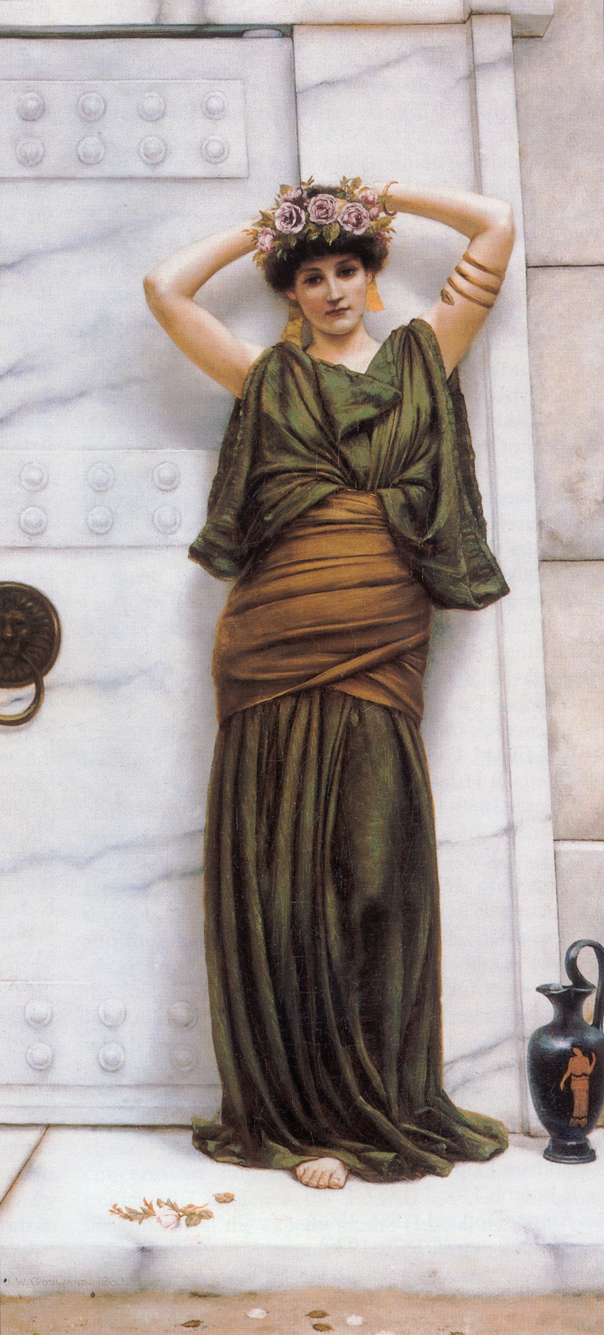 John William Godward Ianthe 1889 Fine Art Print