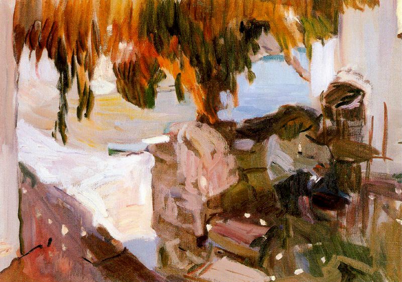 Joaquín Sorolla Ibiza House 1919 Fine Art Print