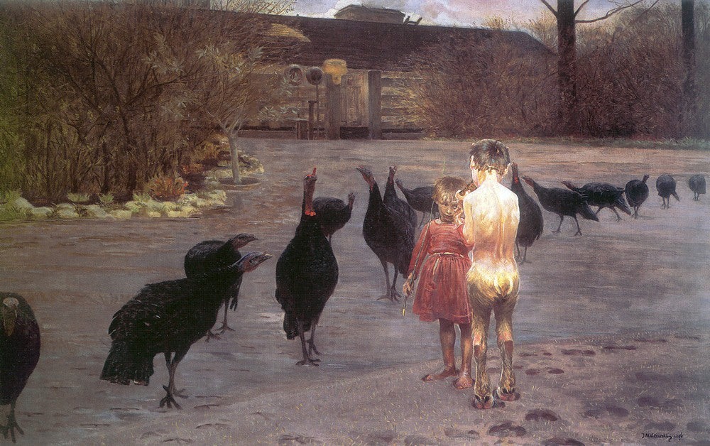 Jacek Malczewski Idyll 1896 Fine Art Print