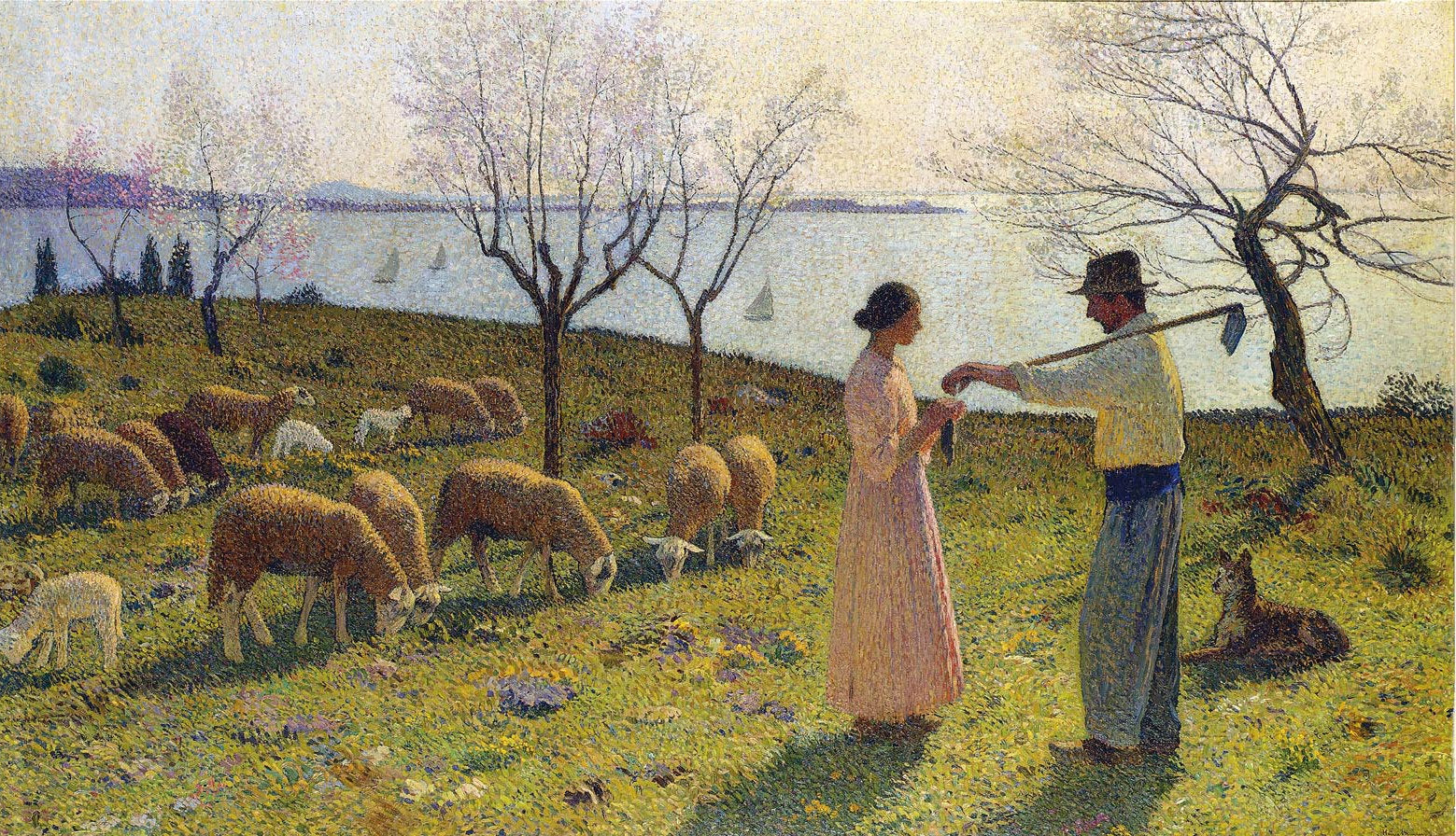 Henri Martin Idylle 1925 Fine Art Print