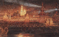 Vasily Surikov Illumination of Moscow 1882 Fine Art Print
