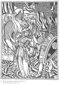 Ivan Bilibin Illustration for the Epic "Ilya Muromets and Svyatogor's Wife" 1912 Fine Art Print