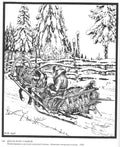 Ivan Bilibin Illustration for the Fairytale "Fox-Sister" 1935 Fine Art Print