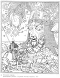 Ivan Bilibin Illustration for the Poem 'Ruslan and Lyudmila' by Alexander Pushkin 1917 Fine Art Print