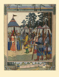 Ivan Bilibin Maria the Warrior Princess 1900 Fine Art Print