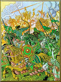 Ivan Bilibin Illustration for The Tale of Igor's Campaign 1941 Fine Art Print