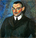 Ilya Mashkov Portrait of an Unknown 1910 Fine Art Print