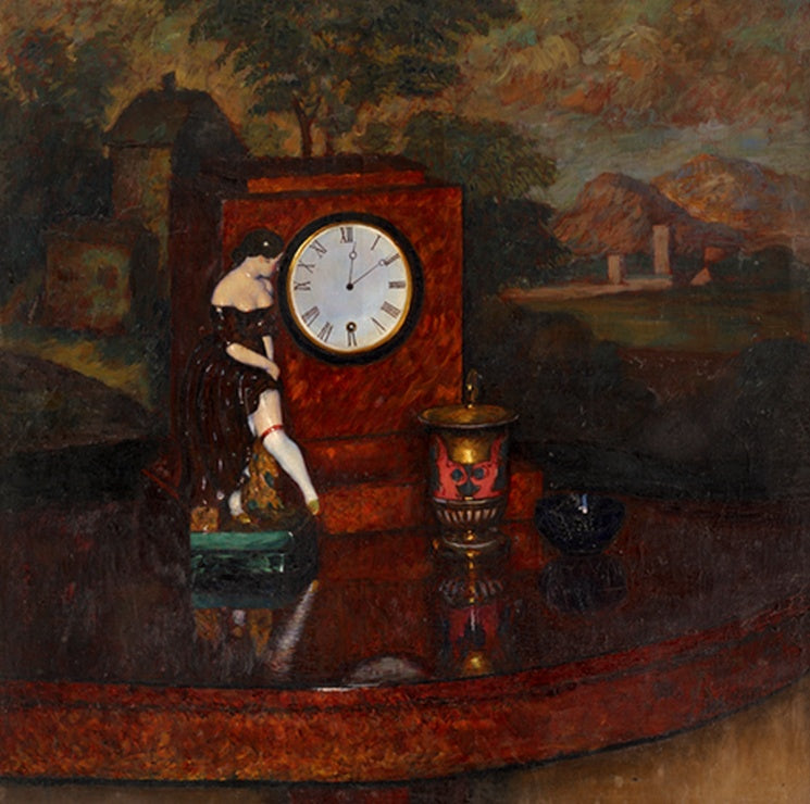 Ilya Mashkov Still Life with Porcelain Figure 1910 Fine Art Print