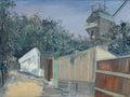Maurice Utrillo Le Moulin de la Galette à Montmartre 1915 Fine Art Print