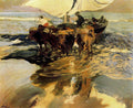 Joaquín Sorolla In Hope of the Fishing 1913 Fine Art Print