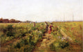 T. C. Steele In the Berry Field 1890 Fine Art Print