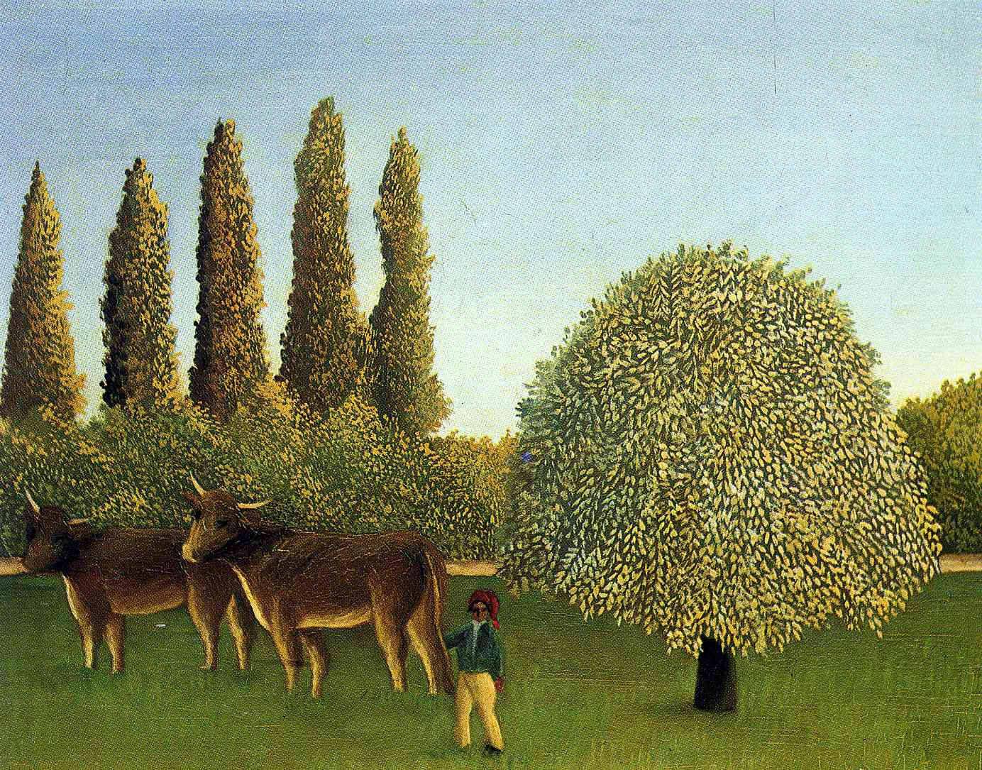 Henri Rousseau In the Fields 1910 Fine Art Print
