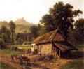 Albert Bierstadt In the Foothills 1861 Fine Art Print