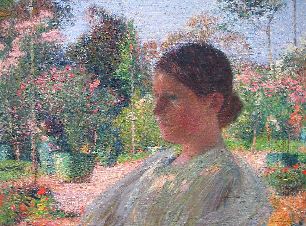 Henri Martin In the Garden 1904 Fine Art Print