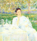 Robert Lewis Reid In the Garden 1911 Fine Art Print