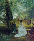 Konstantin Makovsky In the Garden 1870 Fine Art Print