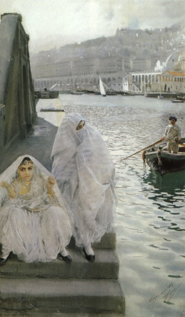 Anders Zorn In the Harbour of Algiers 1887 Fine Art Print