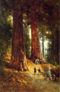Thomas Hill In the Redwoods 1894 Fine Art Print