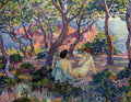 Theo van Rysselberghe In the Shade of the Pines 1905 Fine Art Print