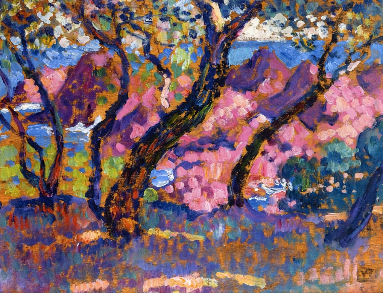 Theo van Rysselberghe In the Shade of the Pines (Study) 1905 Fine Art Print