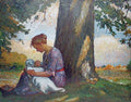 Nikolay Bogdanov Belsky In the Shade 1920 Fine Art Print