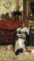 William Merritt Chase Studio Light 1884 Fine Art Print