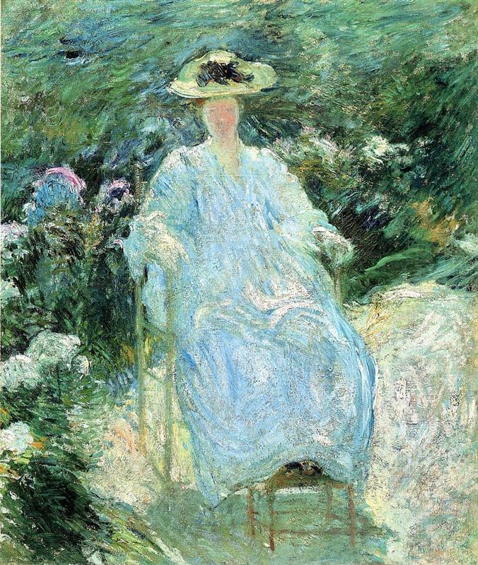 John Henry Twachtman In the Sunlight 1893 Fine Art Print