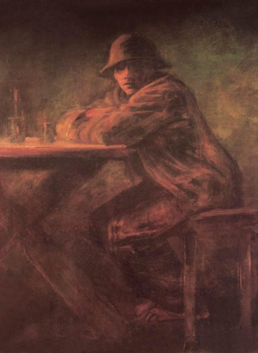Laszlo Mednyanszky In the Tavern 1899 Fine Art Print