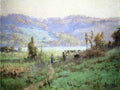 T. C. Steele In the Whitewater Valley near Metamora 1894 Fine Art Print