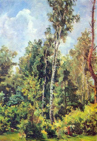 Pyotr Konchalovsky In the Woods 1945 Fine Art Print