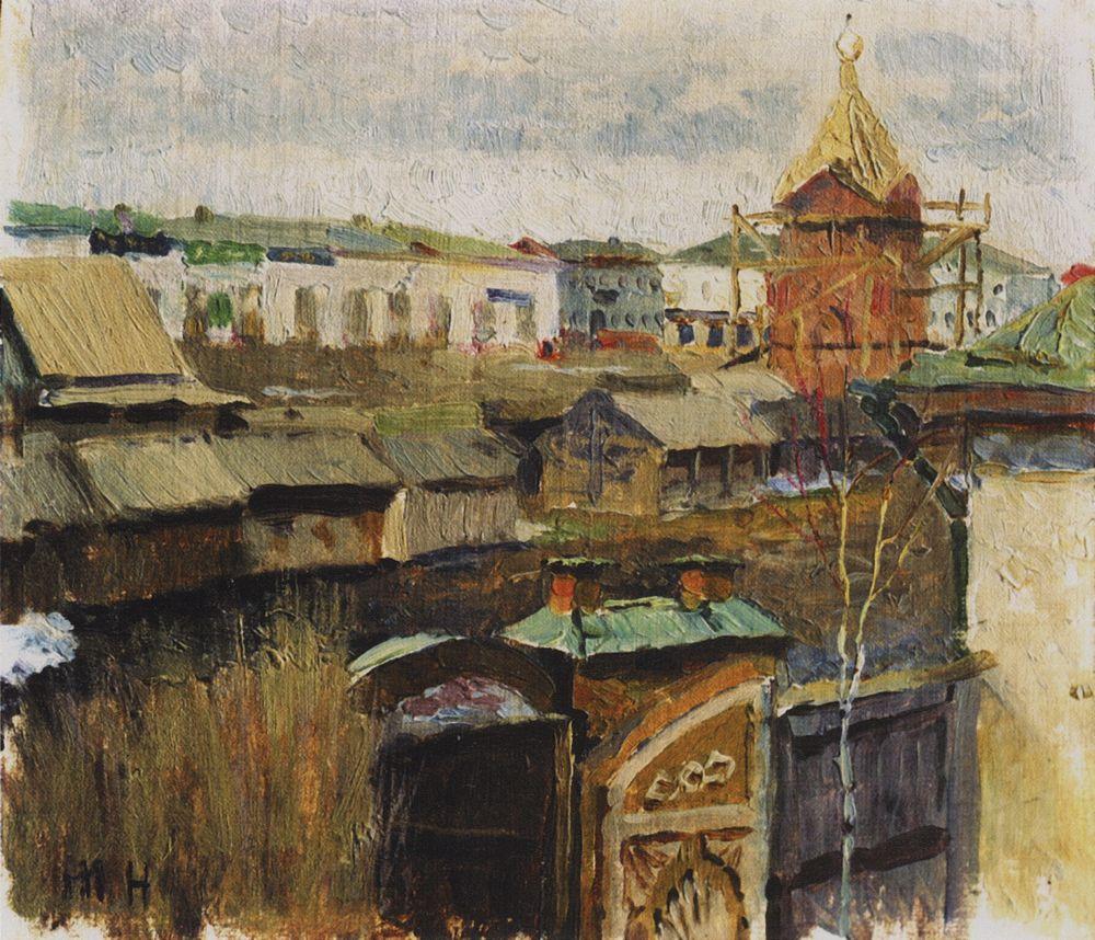 Mikhail Nesterov In Ufa 1884 Fine Art Print