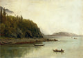 Albert Bierstadt Indians Fishing 1862 Fine Art Print