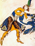 Leon Bakst Indo-Persian Dance 1912 Fine Art Print