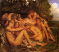 George Frederick Watts Infancy of Zeus 1896 Fine Art Print