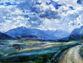 Lovis Corinth Inn Valley Landscape 1910 Fine Art Print