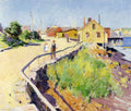 Willard Metcalf Inner Harbour, Gloucester 1895 Fine Art Print