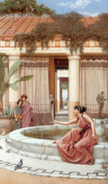 John William Godward Innocent Amusements 1891 Fine Art Print