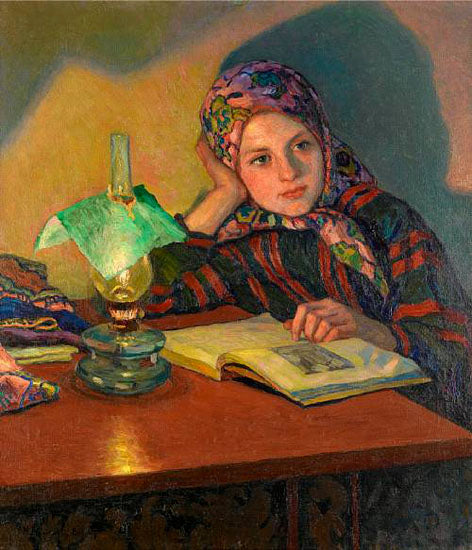 Nikolay Bogdanov Belsky Inspiration 1910 Fine Art Print