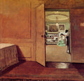 Felix Vallotton Interior, Vestibule by Lamplight 1904 Fine Art Print