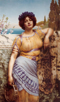 John William Godward Ionian Dancing Girl 1902 Fine Art Print