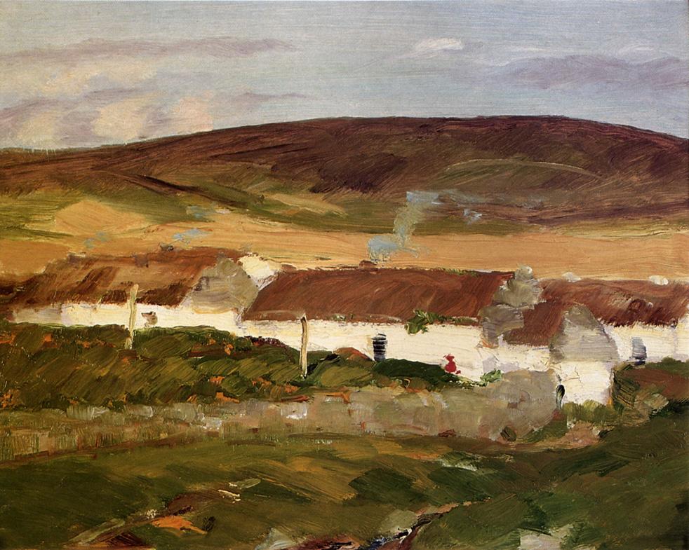Robert Henri Irish Cottage 1913 Fine Art Print