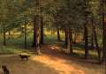 Albert Bierstadt Irvington Woods 1870 Fine Art Print