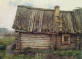 Vasily Surikov Isba 1873 Fine Art Print