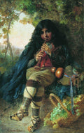Konstantin Makovsky Italian Boy 1877 Fine Art Print