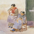 Vasily Surikov Italian Women #2 1884 Fine Art Print