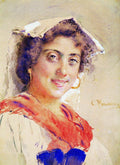 Konstantin Makovsky Italian 1890 Fine Art Print