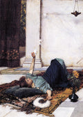 John William Waterhouse It's Sweet Doing Nothing 1879 Fine Art Print
